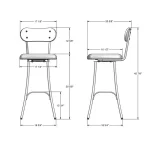 Bean STOOLS 41268-30/51HO87 - Image 3
