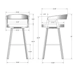 Carmela STOOLS 41282-30/25DBA7 - Image 4