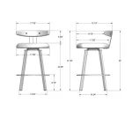 Asher STOOLS 41381-26/52LRNT - Image 4