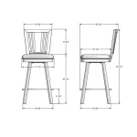 Madison STOOLS 41406-26/52CB47 - Image 3