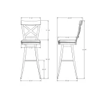 Kyle STOOLS 41414-34/52HO87 - Image 3