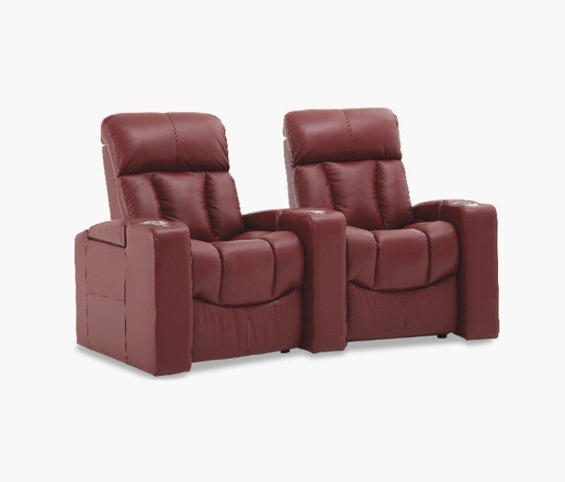 Paragon Armless Power Loveseat with Power Headrest and Power Headrest