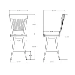 Annabelle STOOLS 41419-26B/5287 - Image 3