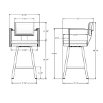 Akers STOOLS 41431-26WE/1B24CPF4 - Image 8