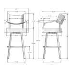Jonas STOOLS 41437-30/24BP - Image 3