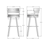 Ronny STOOLS 41442-34/24BP