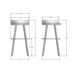 Bryce STOOLS 41444-34/24BP - Image 4