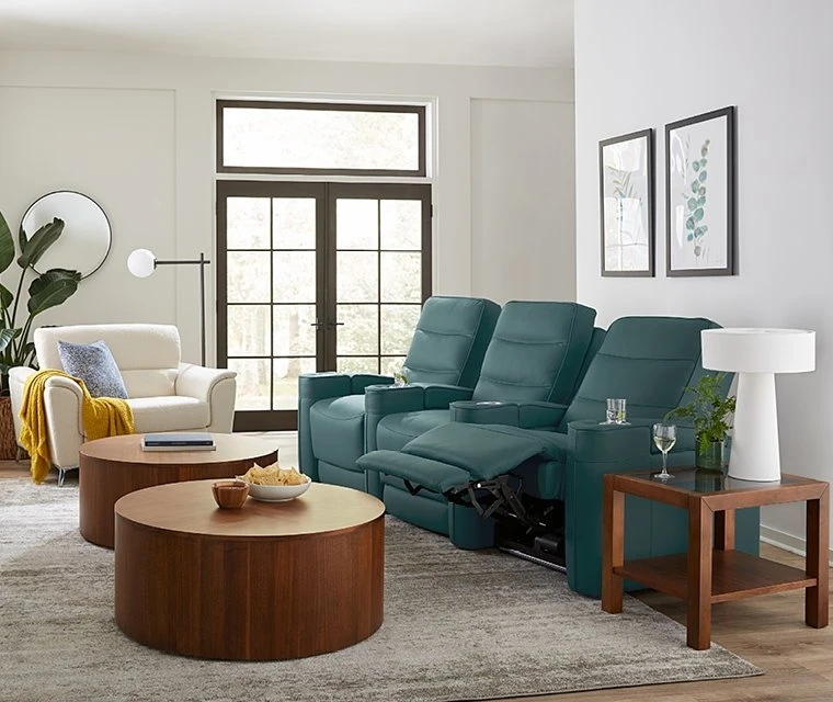 Beckett Power Recliner with Power Headrest and Lumbar