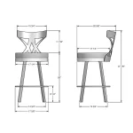 Washington STOOLS 41479-26WE/1B25DAF4 - Image 8