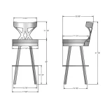 Washington STOOLS 41479-30WE/1B24DAF4 - Image 8
