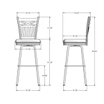 Garden STOOLS 41488-30/52CB - Image 4