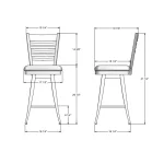 Edwin STOOLS 41498-26/52HO - Image 3
