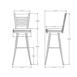 Edwin STOOLS 41498-34/52HO - Image 3