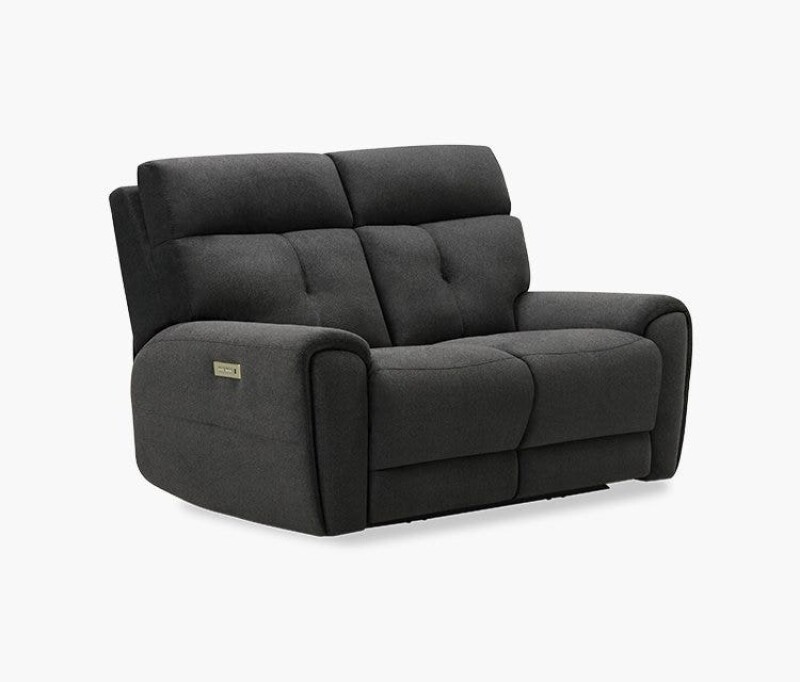 Aedon Power Reclining Loveseat with Console and Power Headrest and Lumbar