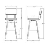 Brixton STOOLS 41536-30/51HO - Image 4