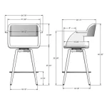 Sorrento STOOLS 41539-26/24BP - Image 4
