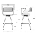 Sorrento STOOLS 41539-30/24BP - Image 5