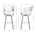 Grissom STOOLS 41560-30/56CP - Image 4