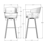 Grissom STOOLS 41560-34/56CP - Image 4