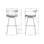 Costa STOOLS 41563-30/25LB - Image 4
