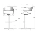 Jayden STOOLS 41610-30/25DX - Image 4