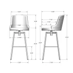 Diego STOOLS 41697-30/69CB - Image 4
