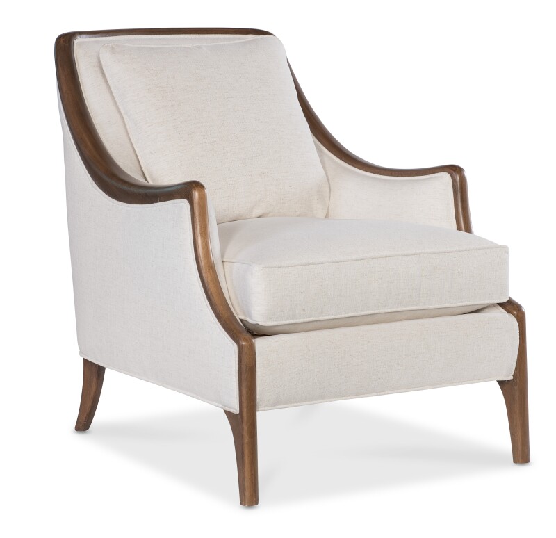 Upholstery Living Room Lizzy Exposed Wood Chair