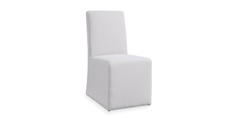 Cameron Upholstered Dining Chair with Casters
