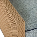 Peninsula N-dura Resin Wicker Outdoor Swivel Glide Chair - Image 19