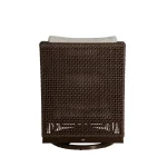 Peninsula N-dura Resin Wicker Outdoor Swivel Glide Chair - Image 17