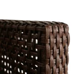 Peninsula N-dura Resin Wicker Outdoor Swivel Glide Chair - Image 8