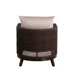 Peninsula N-dura Resin Wicker Outdoor Barrel Chair