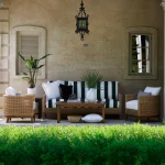Peninsula N-dura Resin Wicker Outdoor Barrel Chair - Image 6