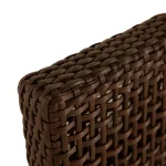 Peninsula N-dura Resin Wicker Outdoor Barrel Chair - Image 7