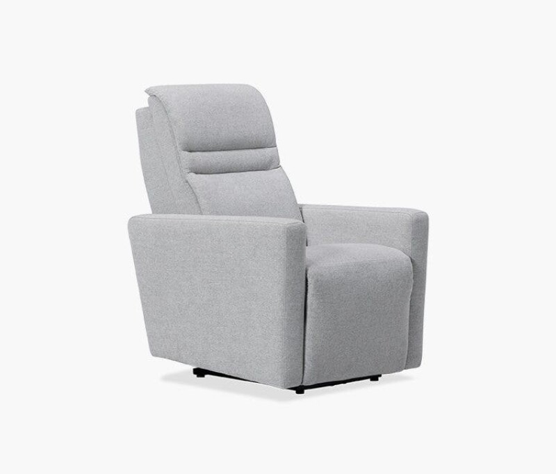 Highland Power Swivel Gliding Recliner with Power Headrest and Lumbar