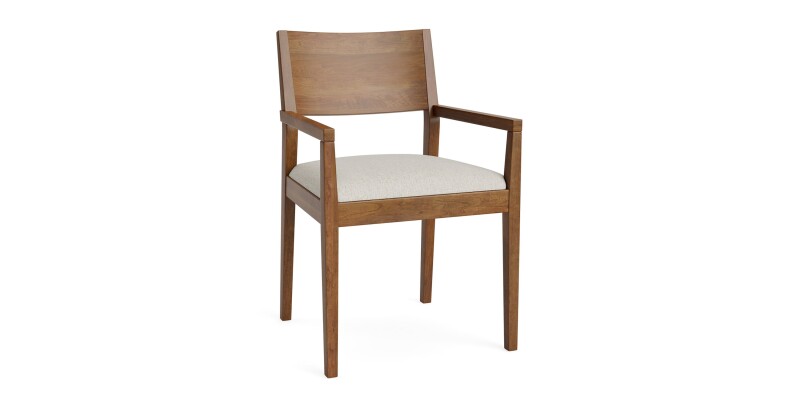 Myers Dining Chair with Upholstered Seat