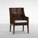 Peninsula N-dura Resin Wicker Outdoor Arm Chair - Image 8