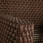 Peninsula N-dura Resin Wicker Outdoor Lounge Chair - Image 3