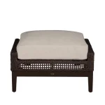 Peninsula Wicker Outdoor Woven Ottoman