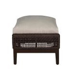 Peninsula Wicker Outdoor Woven Ottoman - Image 18