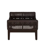 Peninsula Wicker Outdoor Woven Ottoman - Image 17