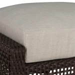 Peninsula Wicker Outdoor Woven Ottoman - Image 13