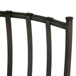 Majorca Wrought Aluminum Outdoor Spring Lounge Chair - Image 7