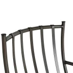 Majorca Wrought Aluminum Outdoor Lounge Chair - Image 5