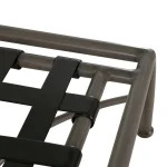Majorca Wrought Aluminum Outdoor Ottoman - Image 11