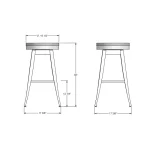 Grace STOOLS 42414-30B/5287 - Image 3