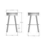 Rudy STOOLS 42442-30/24BP