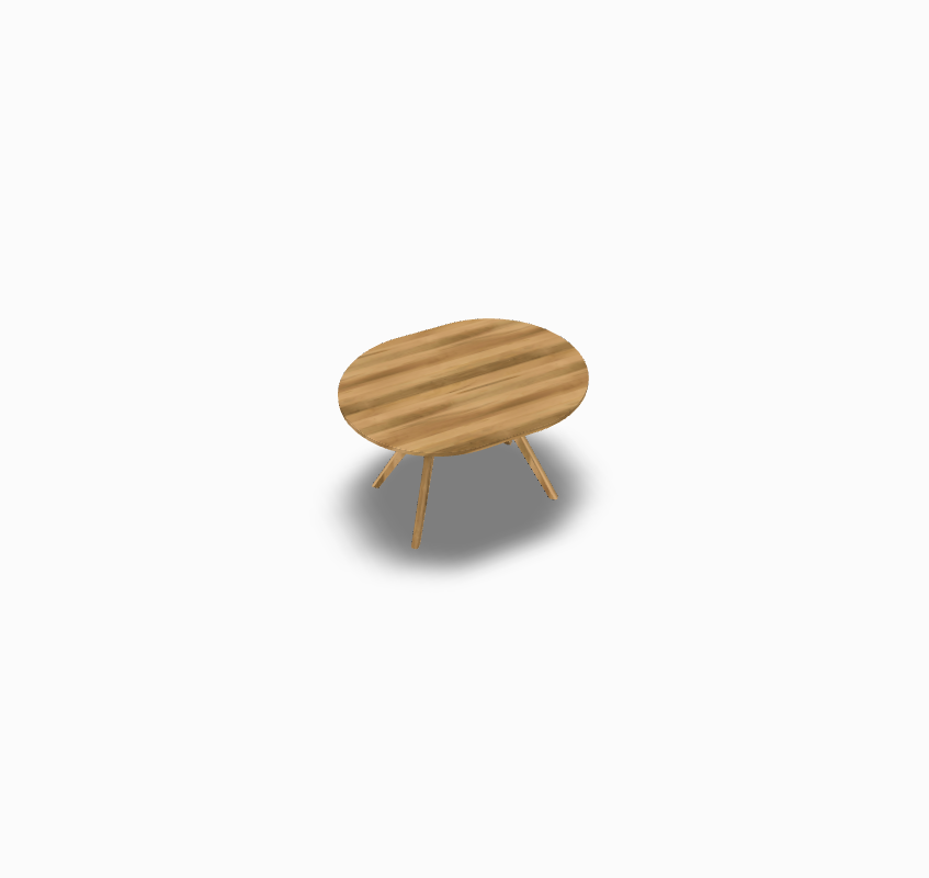 Oslo Table 4248 Oval Solid