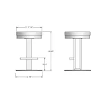 Glint STOOLS 42495-26/24BP - Image 4
