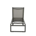 Belmont Sling Wrought Aluminum Outdoor Chaise Lounge - Image 3